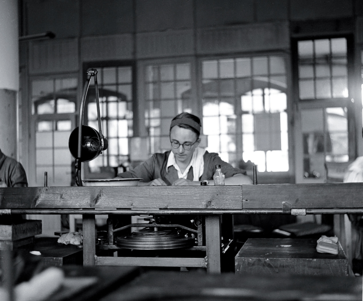 Ernst Hirsch Als Lehrling 1952