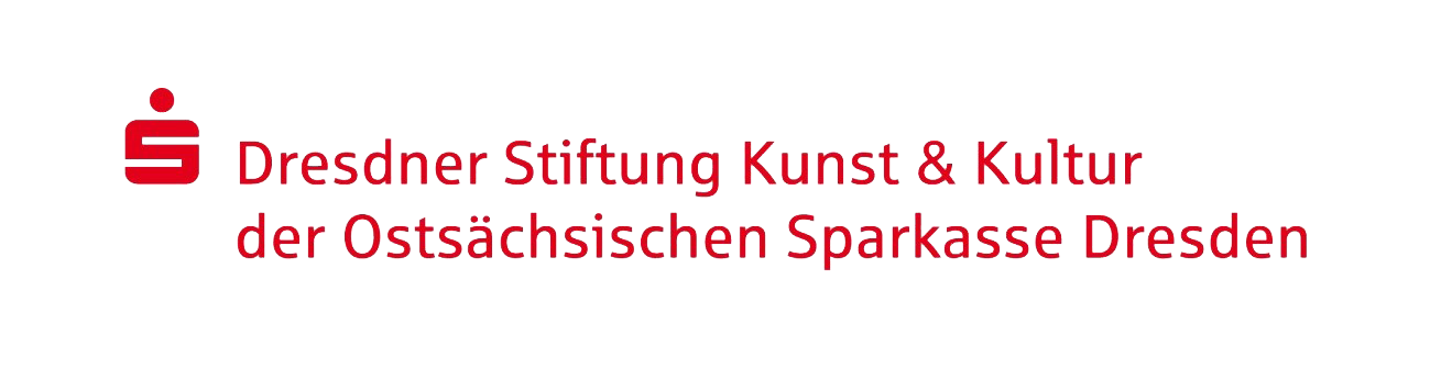 KI generiert: Das Bild zeigt das Logo der Dresdner Stiftung Kunst & Kultur der Ostsächsischen Sparkasse Dresden. Der Hauptinhalt ist der Schriftzug, begleitet vom Symbol der Sparkasse.