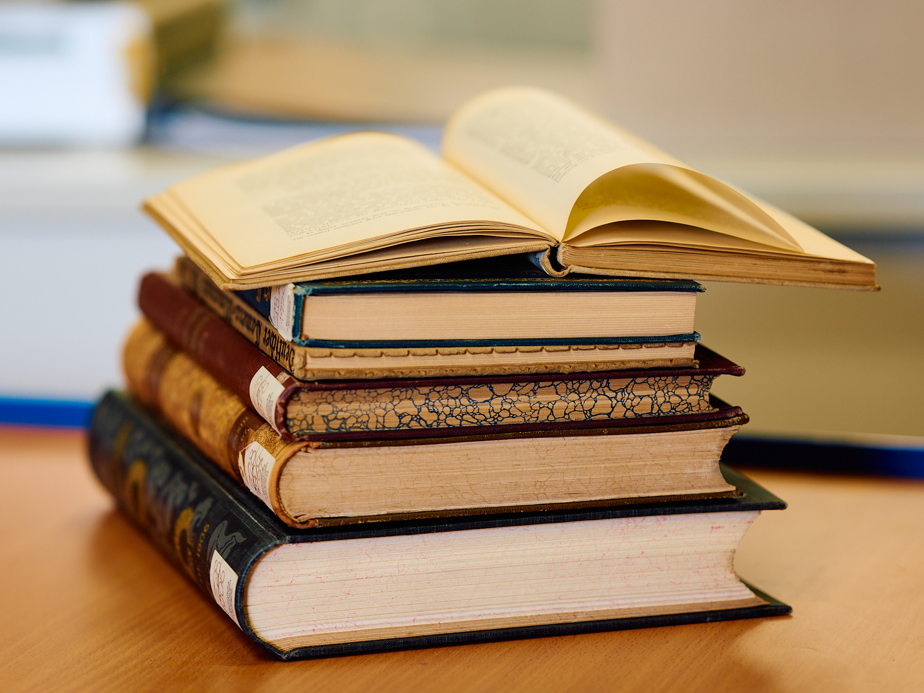 Pile of books